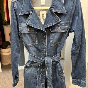 Duluth Trading Co Blue Denim Jacket